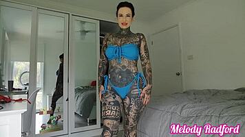 Sheer micro bikini try on haul melody radford