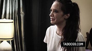 Wow, busty teen Gia Paige takes double pounding in ass and pussy at once!