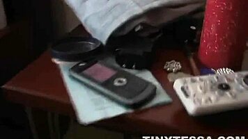 i can't stop watching busty teen tessa finger herself with tiny lesbian babe