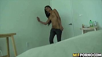 Skinny European Cutie Masters Riding Dick in Stunning POV Action.