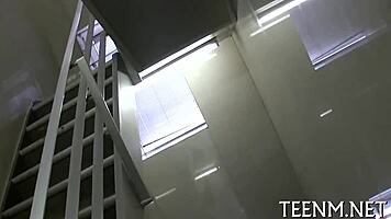 Young Babe Earns Money With Intimate Services