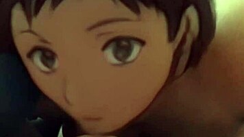 Otaku Sucks Big Cock At Friki Plaza