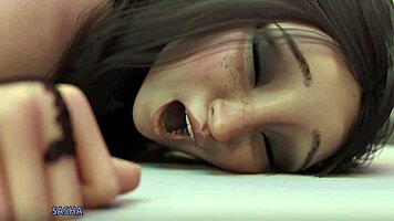 Intriguing amateur teen with huge ass explores intense physical challenges in hardcore scene.