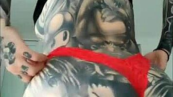 Melody Radford's Sexy Dance With Tattoos!