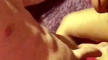 i'm a sexy ebony submissive in this interracial romance amateur thing