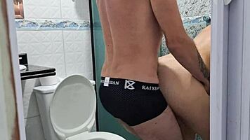 Teen asks to join her in the shower