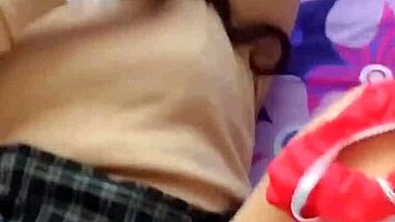 STUDENT FUCKS SECRETLY WITH MEXICAN GIRL WHO SUCKS LIKE A PRO IN HOMEMADE AMATEUR CLIP
