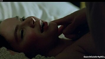 Delphine Zentout Teases Topless in Retro Farinelli 1994 Scene