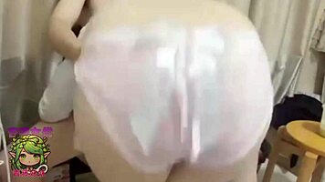Little White Rabbit Rides Master Bareback On Chair, Tempting Creampie With Wet Pussy
