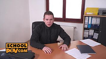 Horny petite 18+ girl next door Jenny Manson rides you in POV missionary, blowjob, and doggystyle