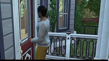 Desi Widow Aunty Shweta Craves Wild College Action