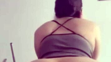 Young Asian Couple's Barefoot Riding Session in New Panties