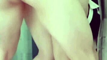 qingteng sister as maid wiping glass, cousin fucks her peach ass from behind