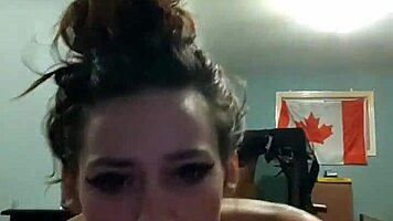 Teen Gives Deepthroat Blowjob To Rich Member