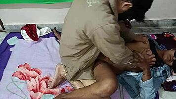 Wife gets assfucked in bedroom by husband