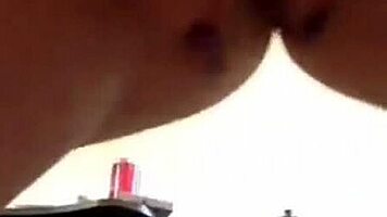 step daughter performs on webcam for chat