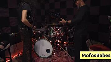 Sexy Brunette Teen Sucks Big Dick Pov