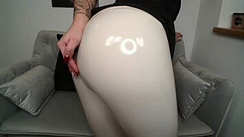 I’m obsessed with this sexy latex fetish outfit.