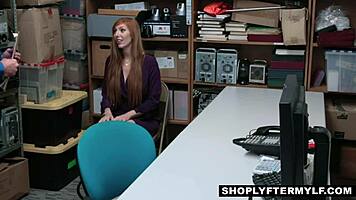 Lauren And Scarlett Caught With Officers