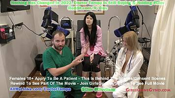 Alexandria Wu, getting paid for gyno exam by student nurses like Stayc Shepard?
