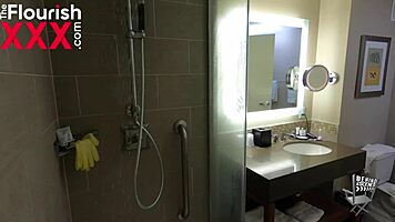 Pool boy pornstar picked up backstage.