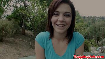 Real teen enjoys outdoor activity with friend