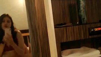 Intense Homemade Voyeur Masturbation With Emo Teen Cowgirl