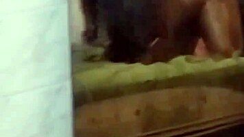 Tattooed Novinha Squirting with Big Ass Action