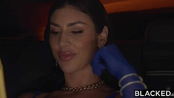 Blacked Beauty Queenie Surrenders to Bbc Temptation with Deepthroat and Squirting! So Hot! 🔥