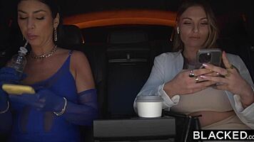 Blacked Beauty Queenie Surrenders to Bbc Temptation with Deepthroat and Squirting! So Hot! 🔥