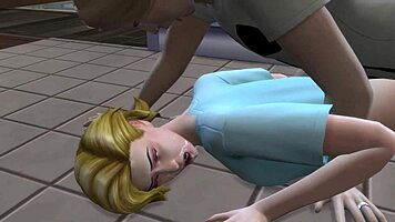 Watch The Young Man Fuck His Boss In The Sims!