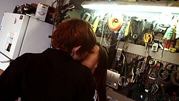 Feminge 4K - Female Police Officer Gets Pussy Licked Hard