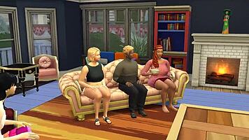 Simslust - Step Uncle Fucked Shy Best Friend - Part 2