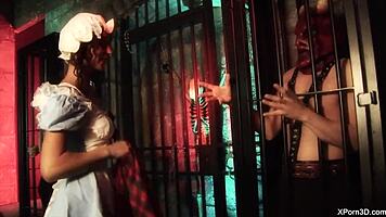 Bondage BDSM Dungeon Slave Girl Face Natalie Di Angelo