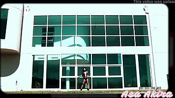 Wow! Asa Akira is one nasty slut in PMV