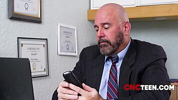 Principal Calls Allie Addison While She's Being Freeused