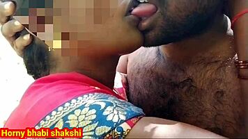 Desi Horny Girl Kisses and Fucks Friend in Forest