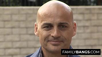 Flirty 18yo Broken By Father Ben English. Melanie Rios Tanned Petite Body.