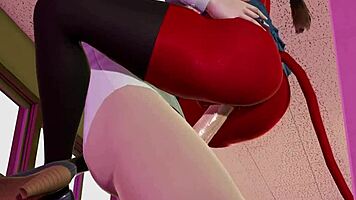 Meruccubus Feels Intense Pleasure After Studying in Uncensored 3D Hentai