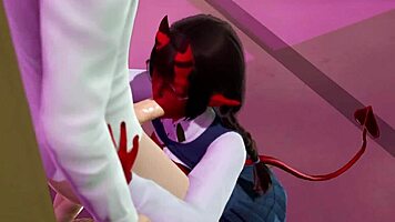 Meruccubus Feels Intense Pleasure After Studying in Uncensored 3D Hentai