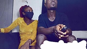 My step sister seduced me to suck and fuck her while watching tv