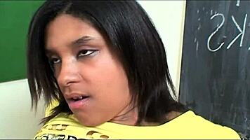 Exotic Teen Takes Old Man's Big Cock