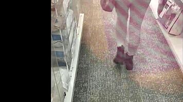 lacey acts dirty in public with feet and blowjobs