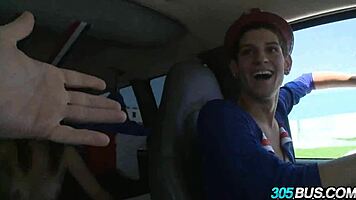 redhead delila darling got wild on 4th of july, banging in public