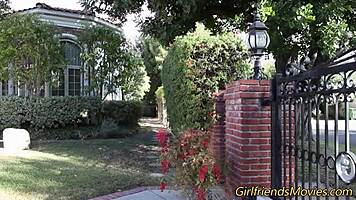 petite lesbian babe getting her pussy eaten 😋