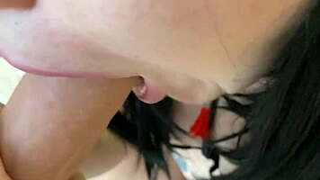 watch me play with dildo, massage penis, suck big dick, cum in mouth