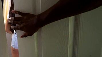 Watching adrian maya blow jax slayher in the shower?