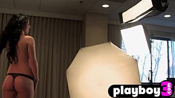 Gorgeous Big Tits Model Lauren Price Undresses To Show Amazing Boobs