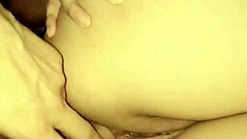 mexican teen girlfriend gets anal from boyfriend, scared but enjoys homemade video