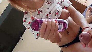 Big Cock Takes Over Hotel Room with Petite 18+ Teen
